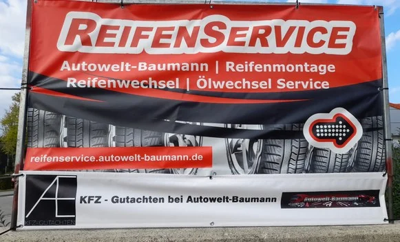 Reifenservice und KFZ-Gutachten bei Autowelt-Baumann